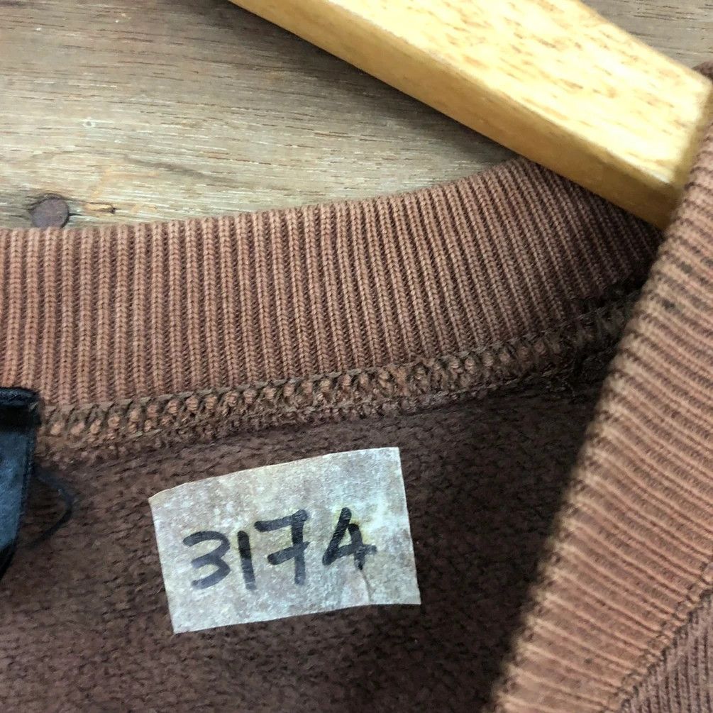 Vintage Free Style Phan Horse faded Brown Sweatshirt #3174 Size US XL / EU 56 / 4 - 3 Thumbnail