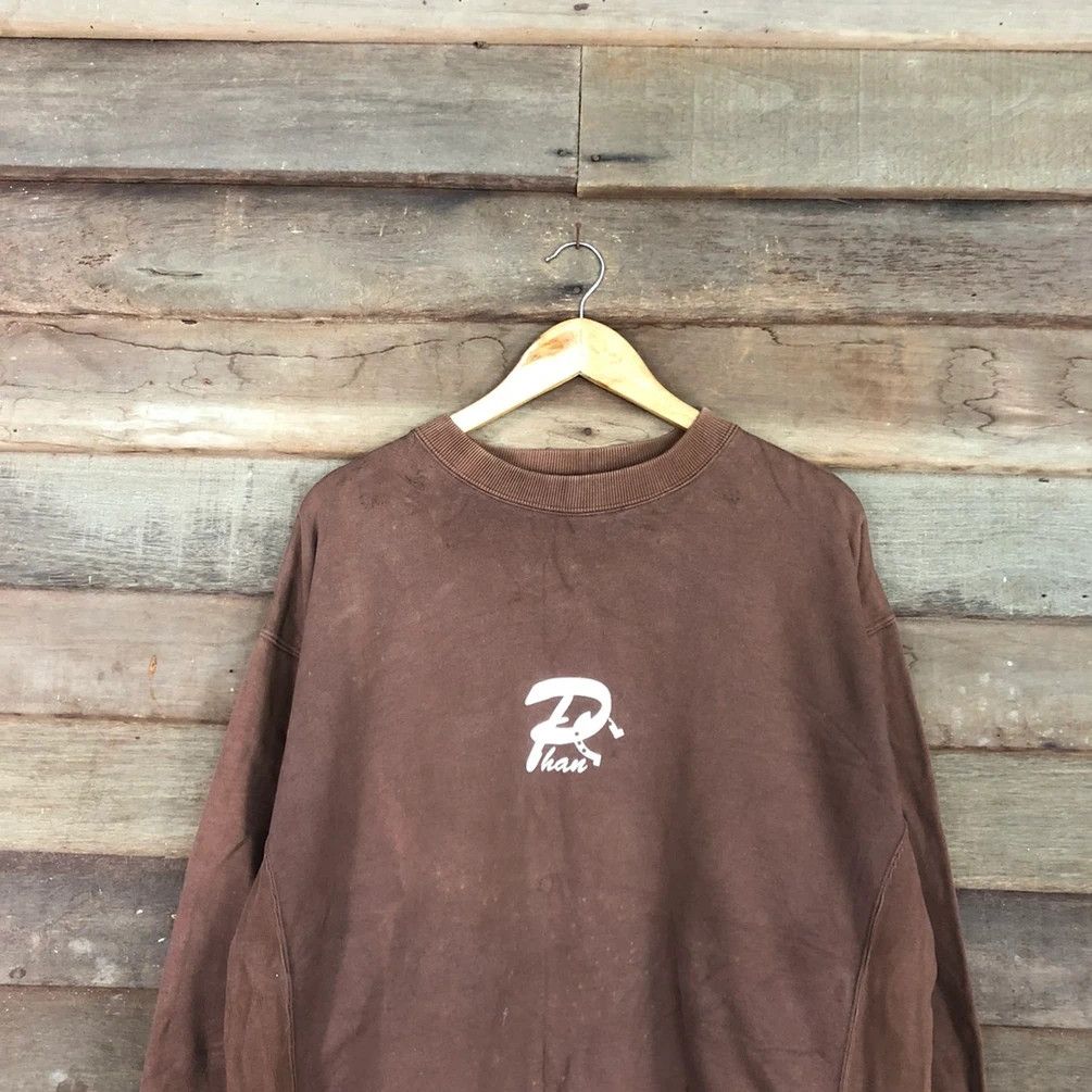 Vintage Free Style Phan Horse faded Brown Sweatshirt #3174 Size US XL / EU 56 / 4 - 13 Thumbnail