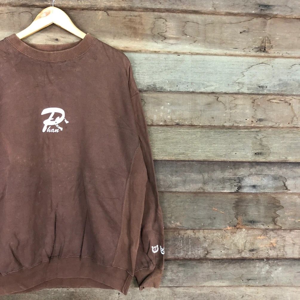 Vintage Free Style Phan Horse faded Brown Sweatshirt #3174 Size US XL / EU 56 / 4 - 10 Thumbnail