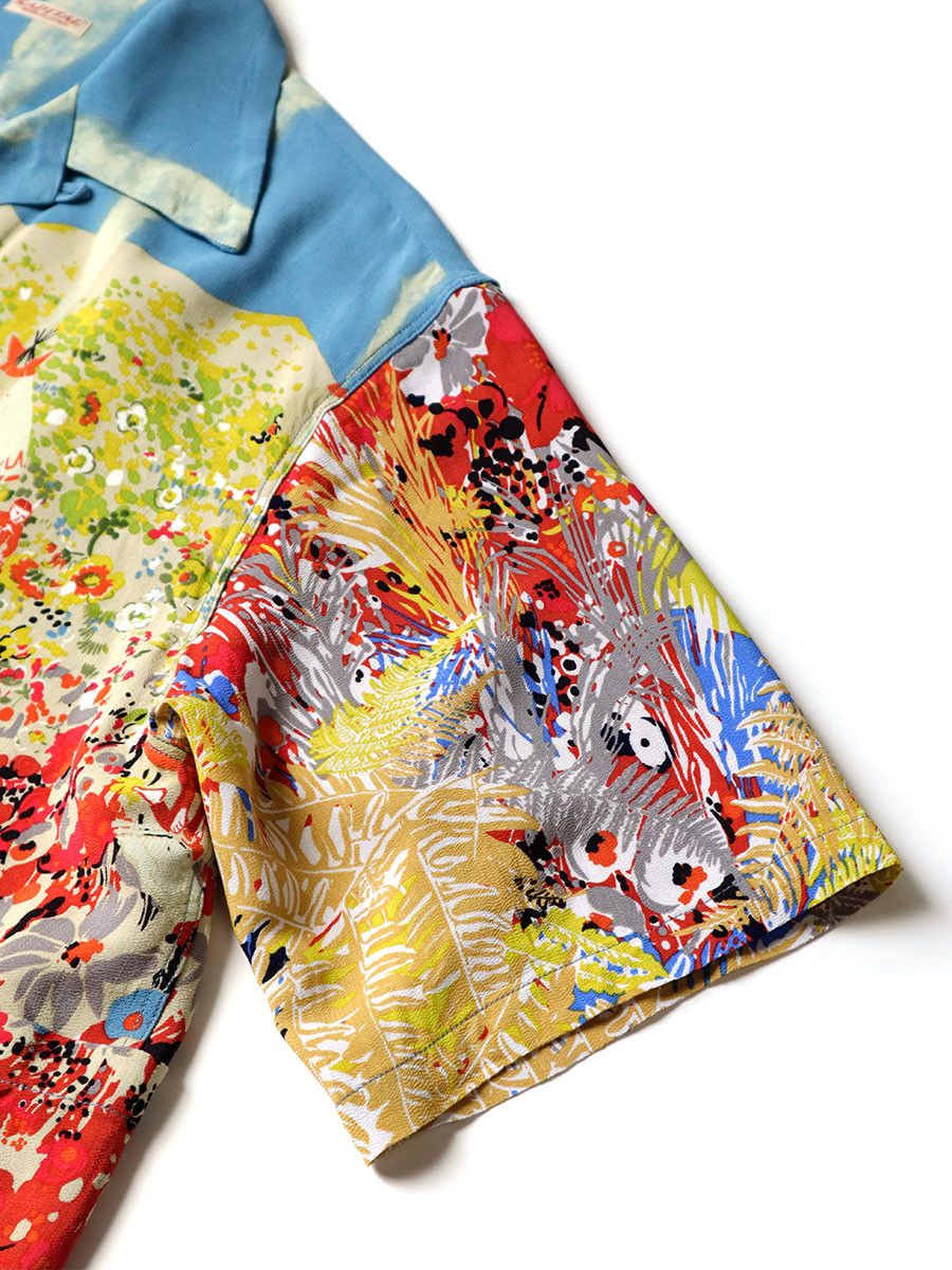 Kapital Kapital Rayon Navajo Land printed aloha shirt Size US L / EU 52-54 / 3 - 6 Thumbnail