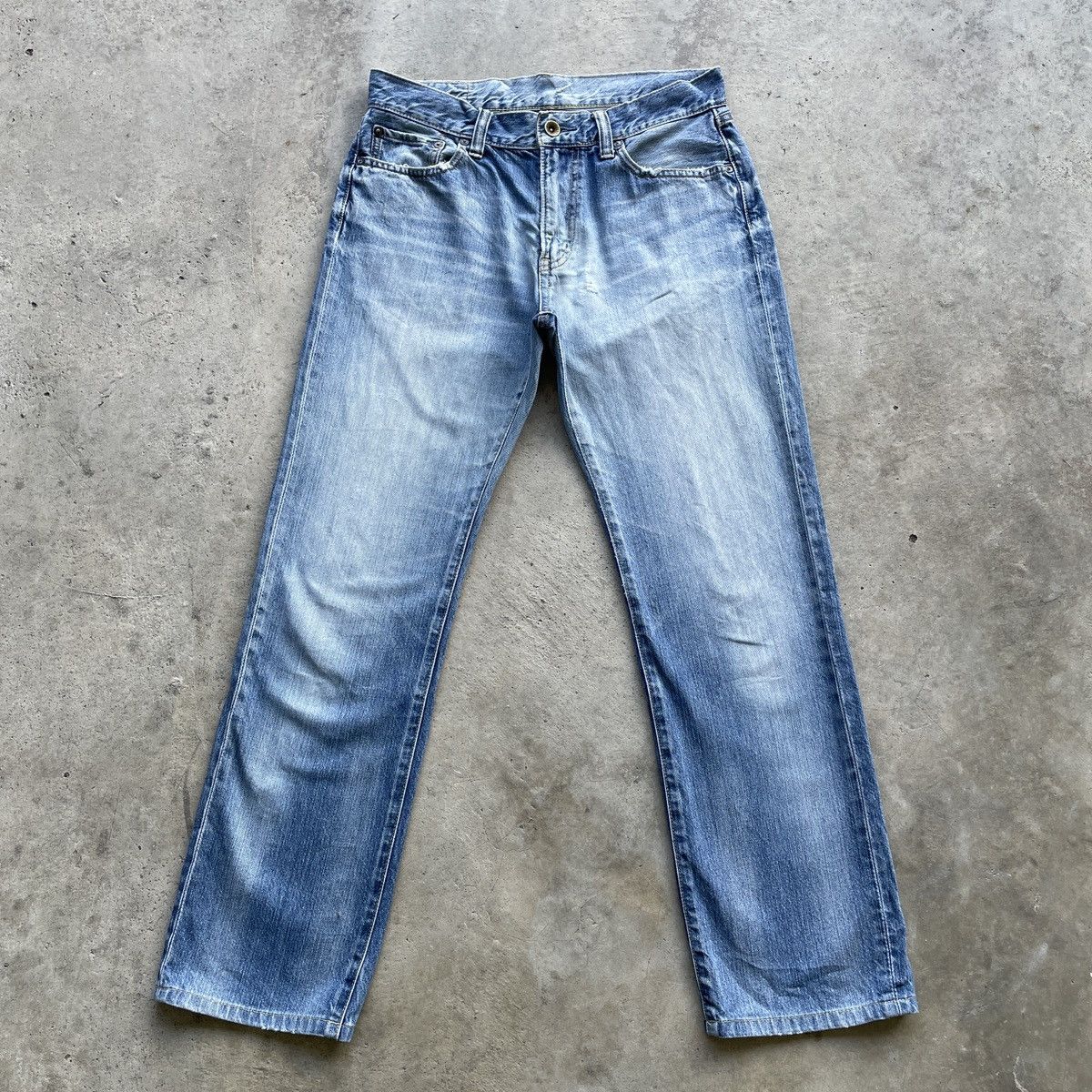 Japanese Brand Vintage Japanese Brand Uniqlo Denim Jeans Pants Faded Size US 32 / EU 48 - 1 Thumbnail