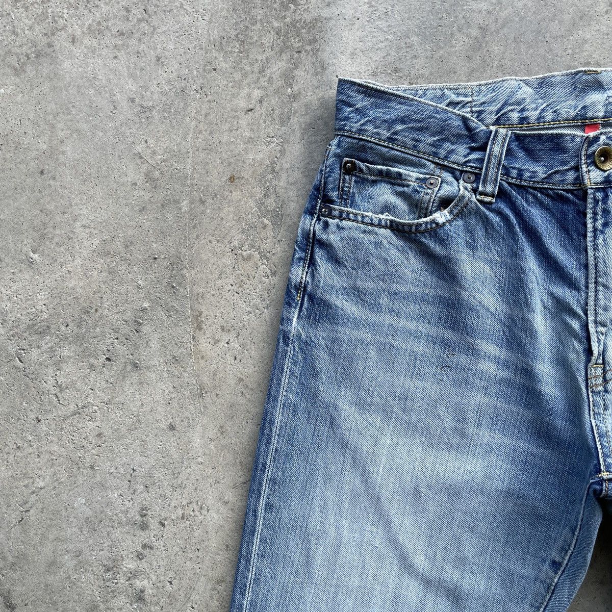 Japanese Brand Vintage Japanese Brand Uniqlo Denim Jeans Pants Faded Size US 32 / EU 48 - 5 Thumbnail