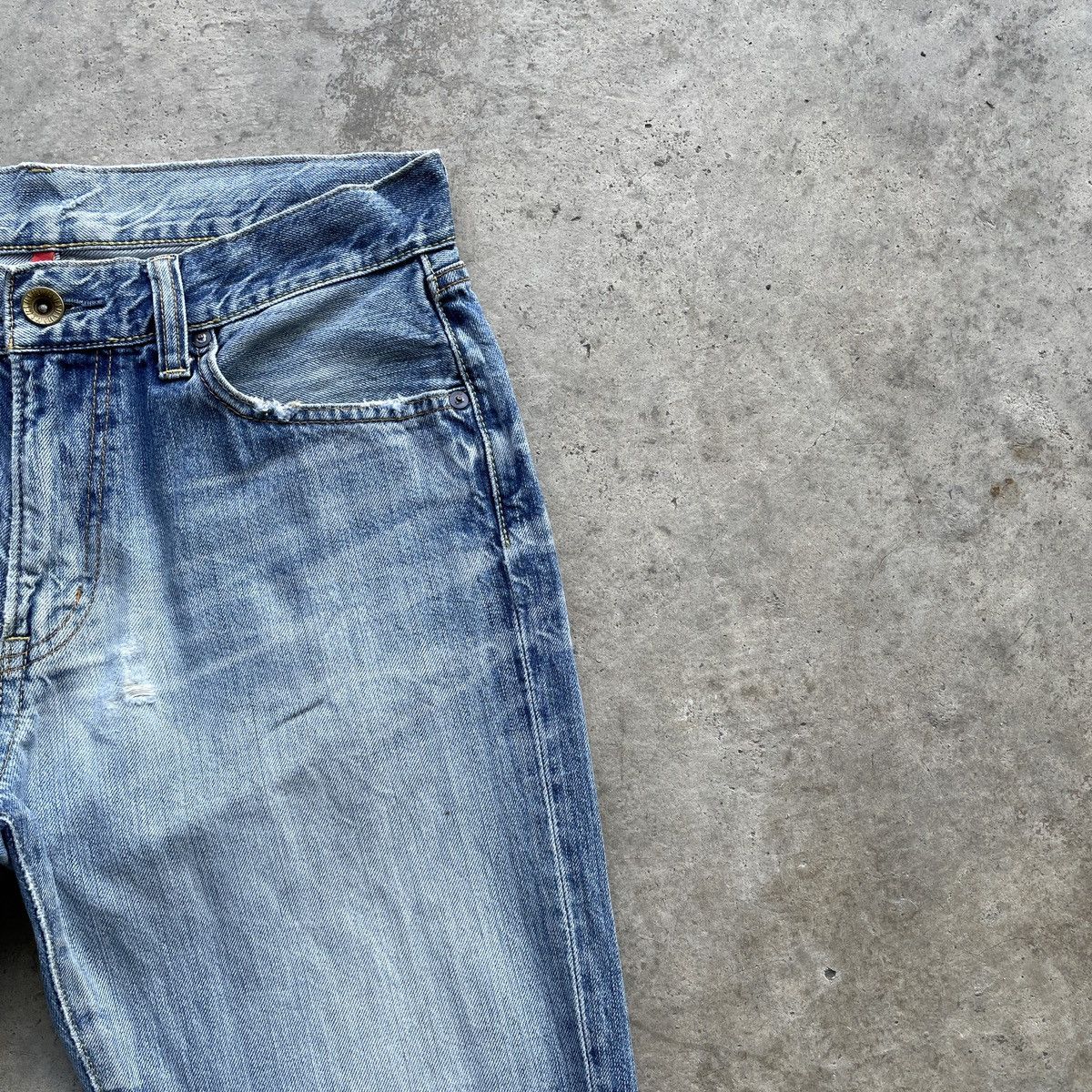 Japanese Brand Vintage Japanese Brand Uniqlo Denim Jeans Pants Faded Size US 32 / EU 48 - 6 Thumbnail