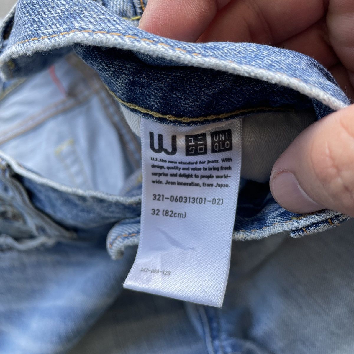 Japanese Brand Vintage Japanese Brand Uniqlo Denim Jeans Pants Faded Size US 32 / EU 48 - 10 Thumbnail