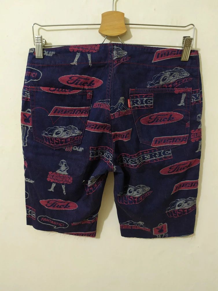 Hysteric Glamour Rare! Hysteric Glamour Fullprint Fuck for Women Short Pants Size 30" / US 8 / IT 44 - 6 Thumbnail