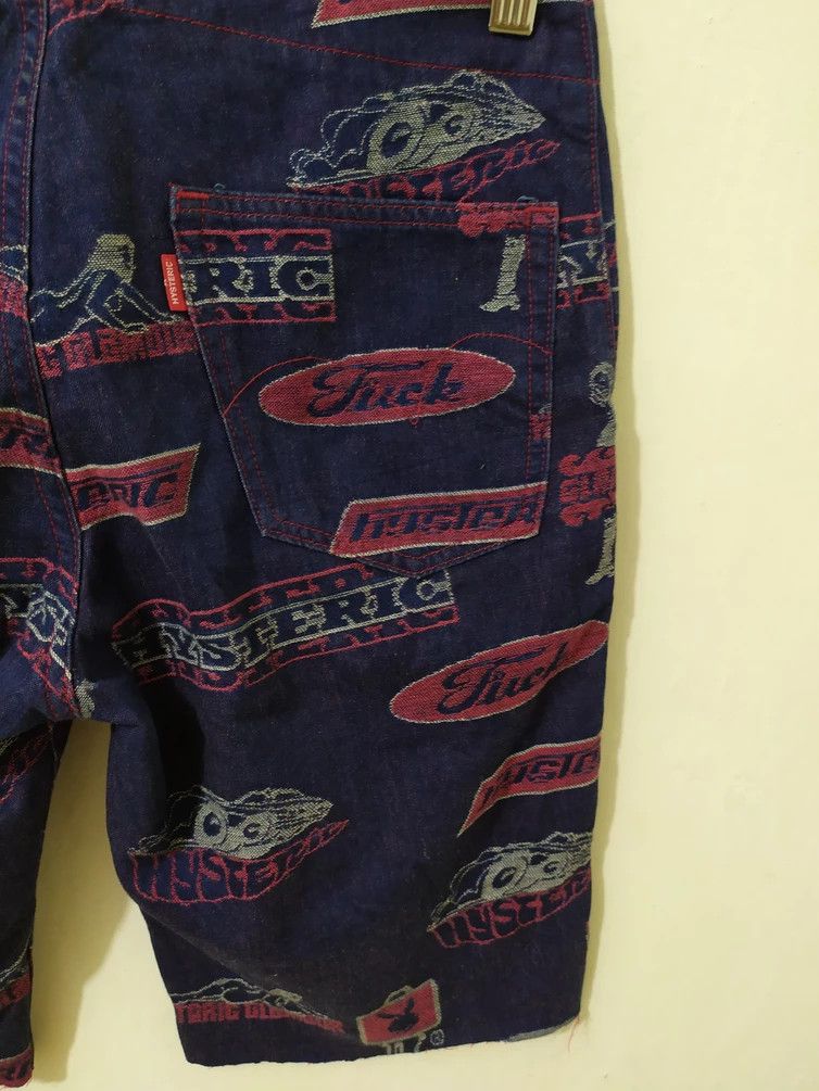 Hysteric Glamour Rare! Hysteric Glamour Fullprint Fuck for Women Short Pants Size 30" / US 8 / IT 44 - 8 Thumbnail