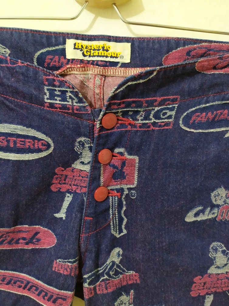 Hysteric Glamour Rare! Hysteric Glamour Fullprint Fuck for Women Short Pants Size 30" / US 8 / IT 44 - 4 Thumbnail