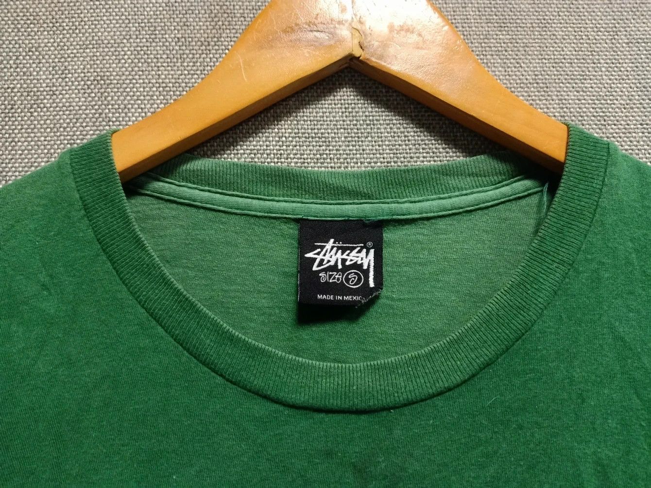 Stussy t shirt stussy big logo very rare Size US S / EU 44-46 / 1 - 2 Thumbnail