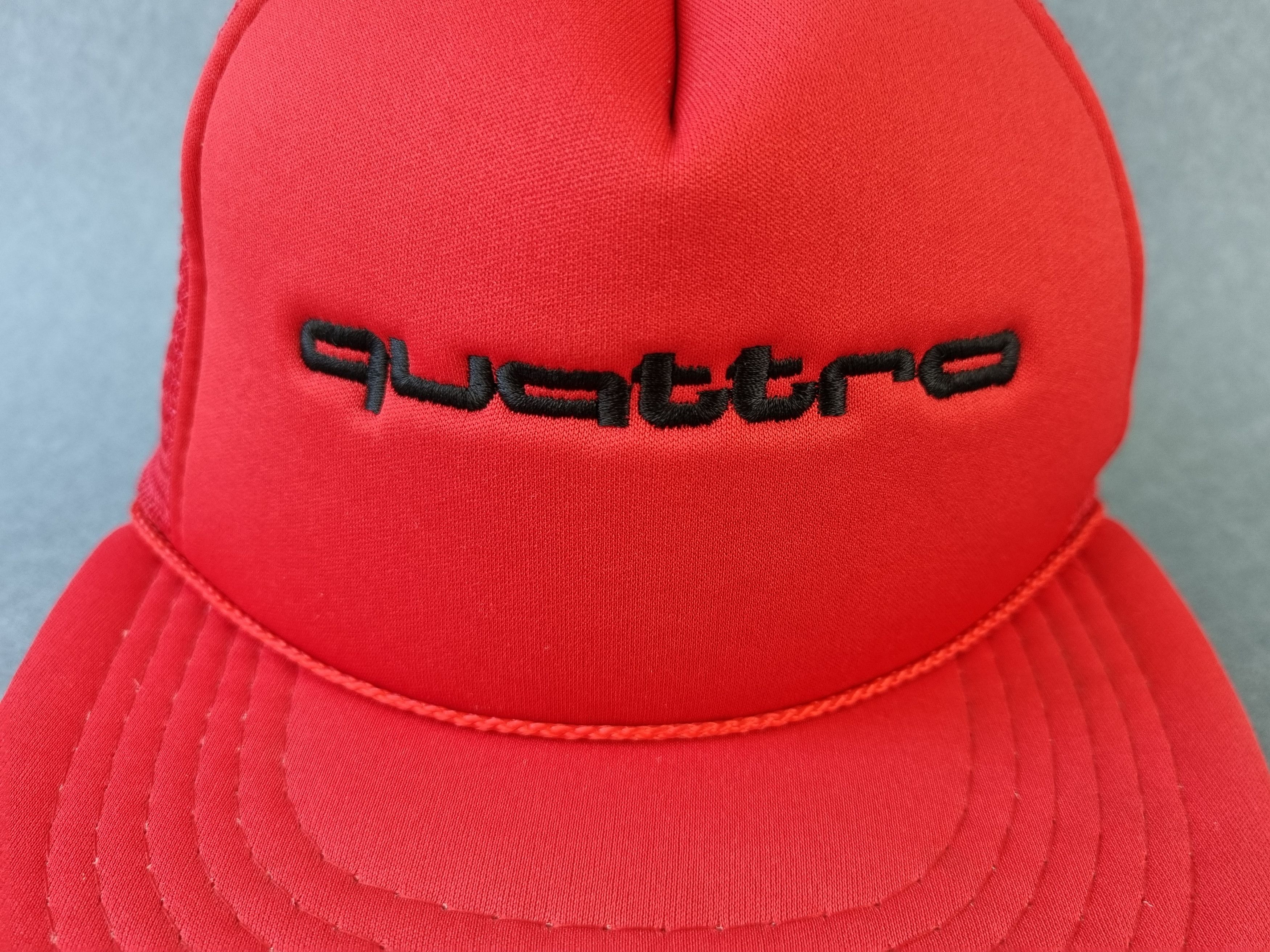 Vintage Rare 80s AUDI Quattro Embroidered Cap Size ONE SIZE - 5 Thumbnail