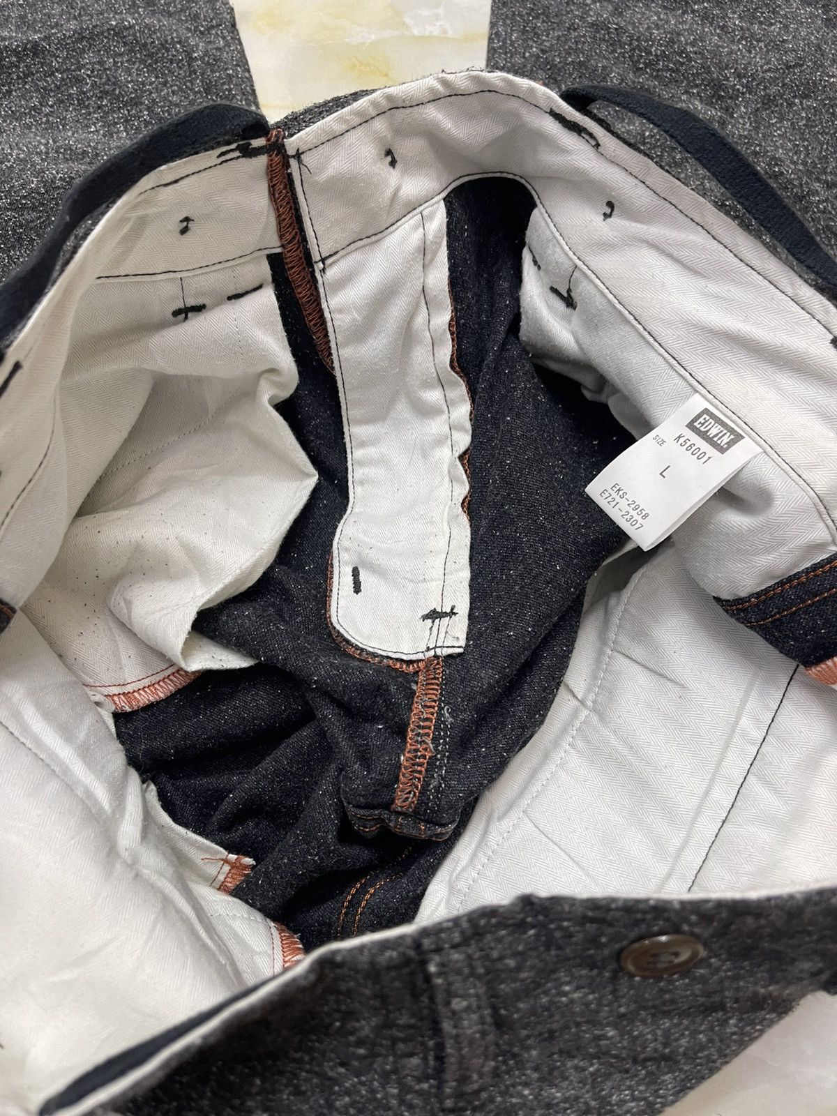 Edwin Wool Galaxy Workwear Cargo Pants Size US 36 / EU 52 - 11 Thumbnail