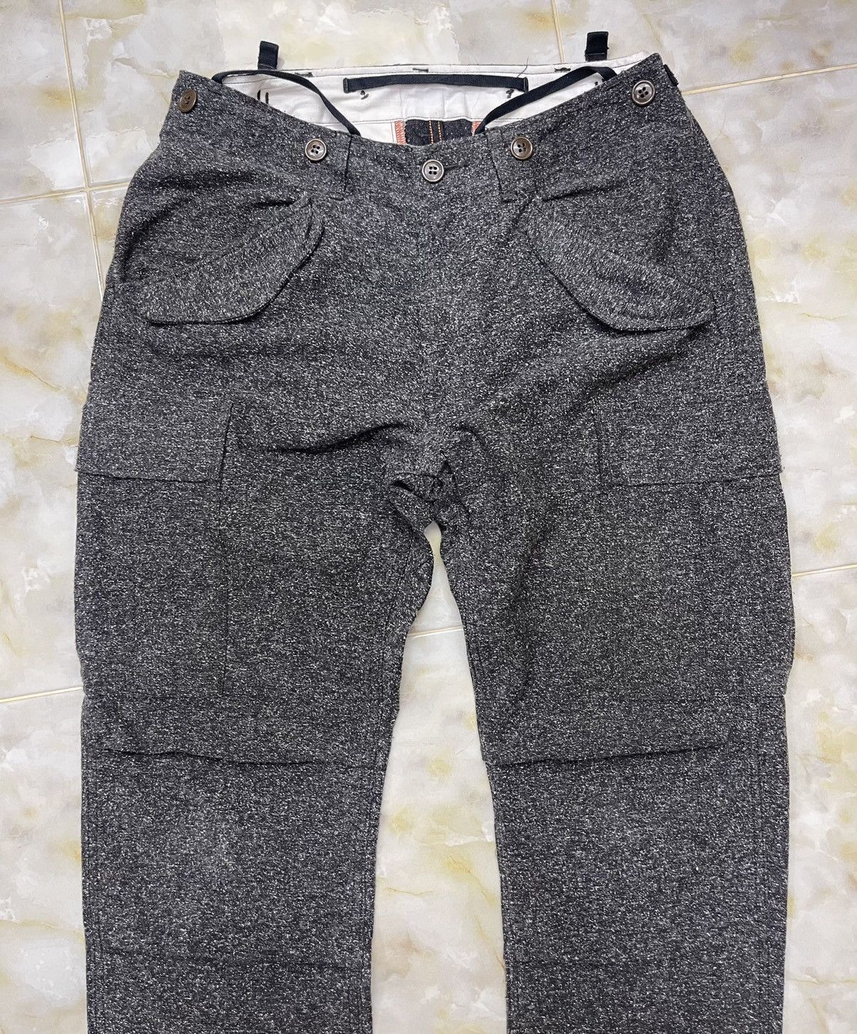Edwin Wool Galaxy Workwear Cargo Pants Size US 36 / EU 52 - 7 Thumbnail