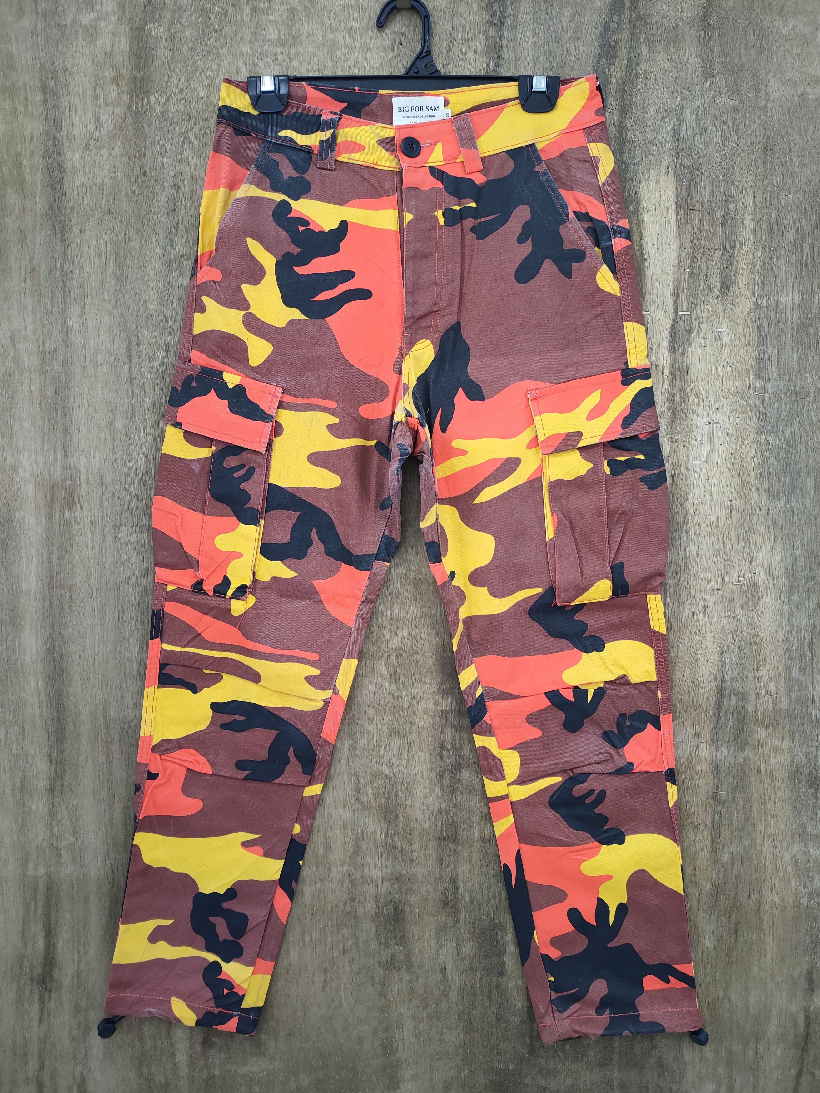 Camo BIG FOR SAM CAMO CARGO PANTS | Grailed