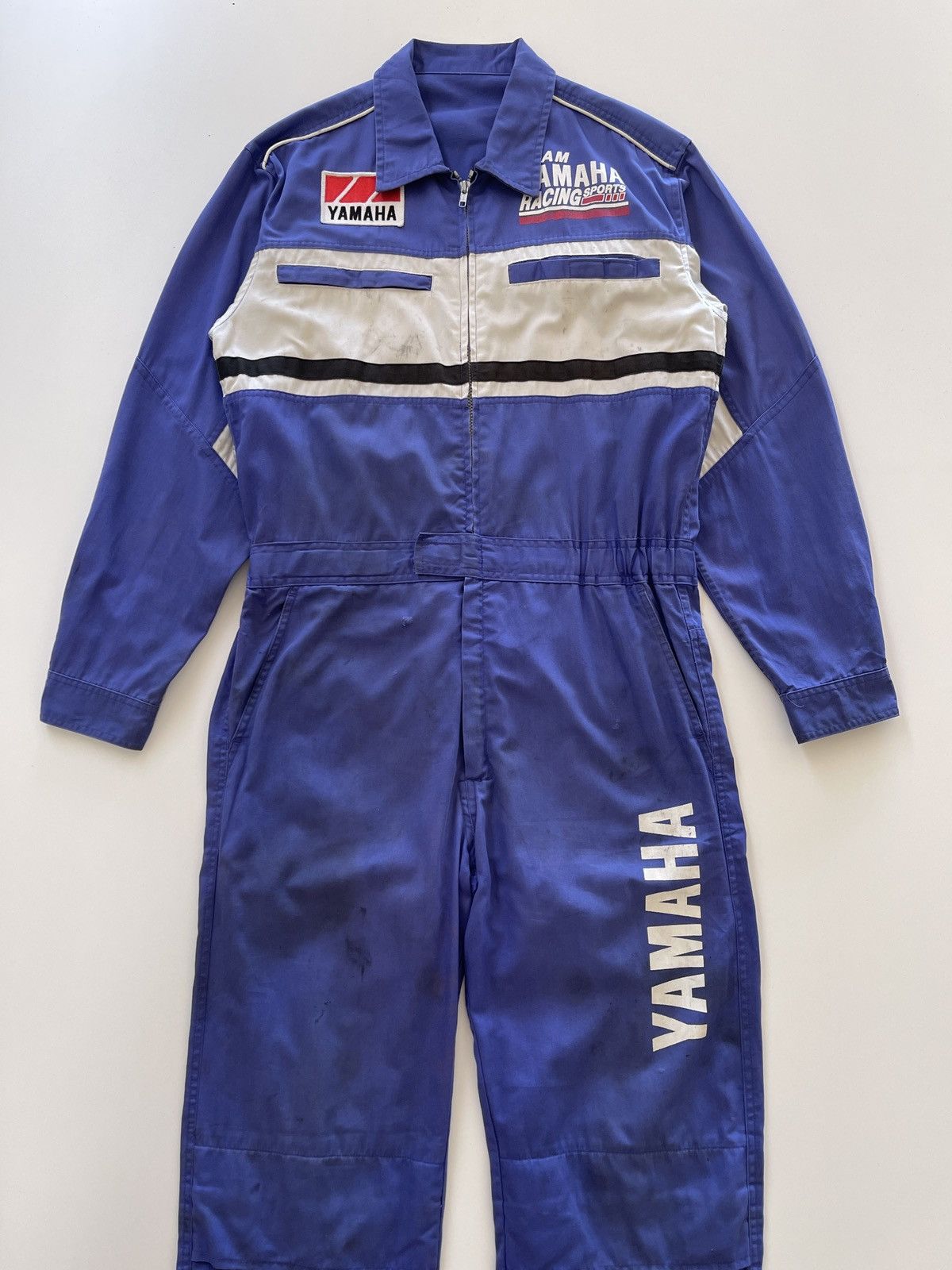Vintage Vintage Yamaha Racing Team Coverall Size US 36 / EU 52 - 19 Thumbnail