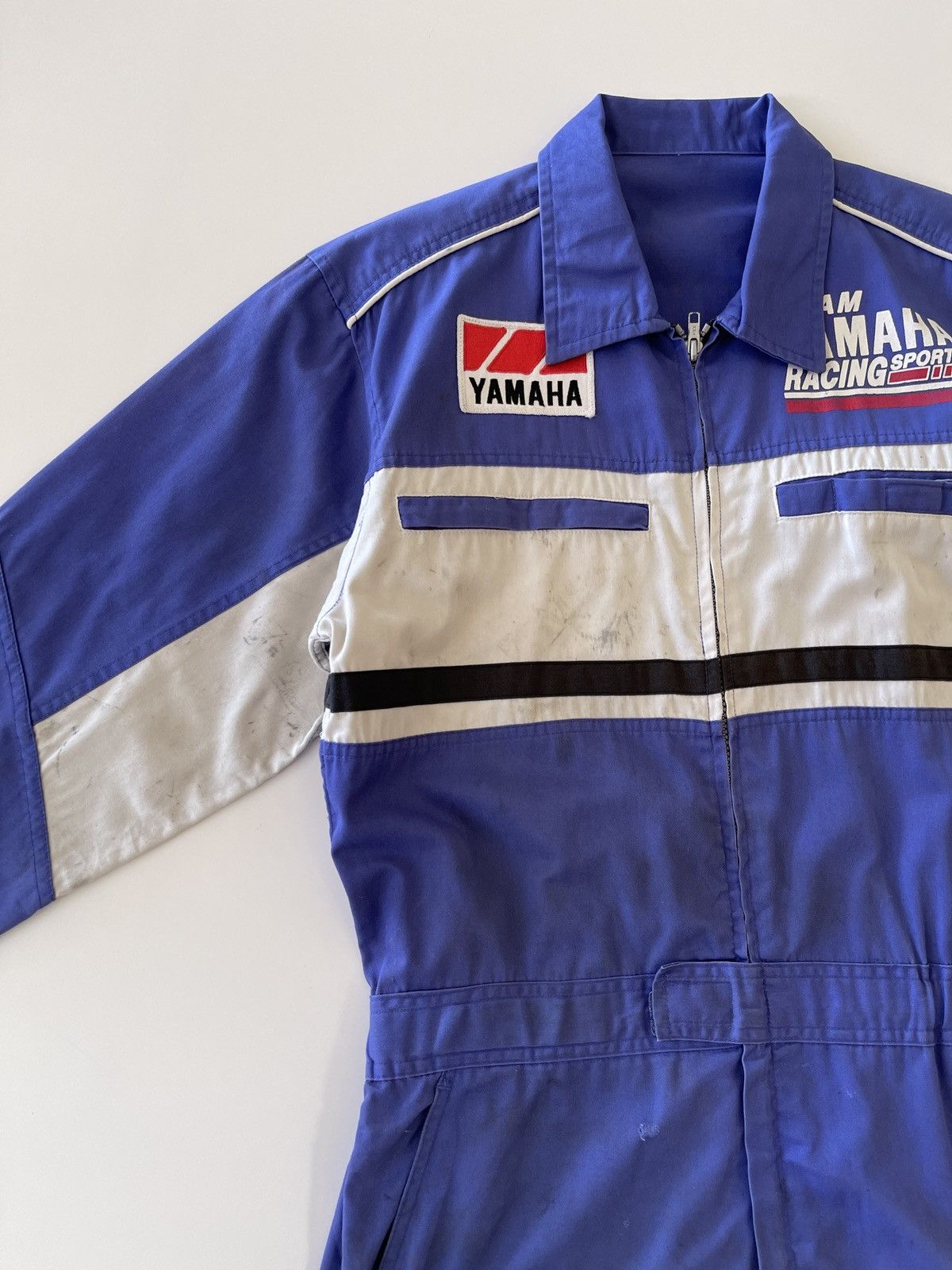 Vintage Vintage Yamaha Racing Team Coverall Size US 36 / EU 52 - 11 Thumbnail