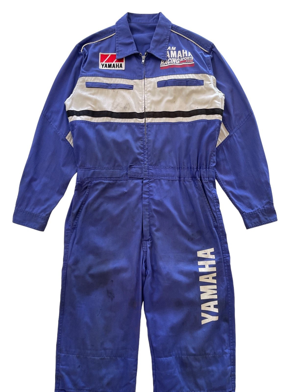 Vintage Vintage Yamaha Racing Team Coverall Size US 36 / EU 52 - 1 Thumbnail