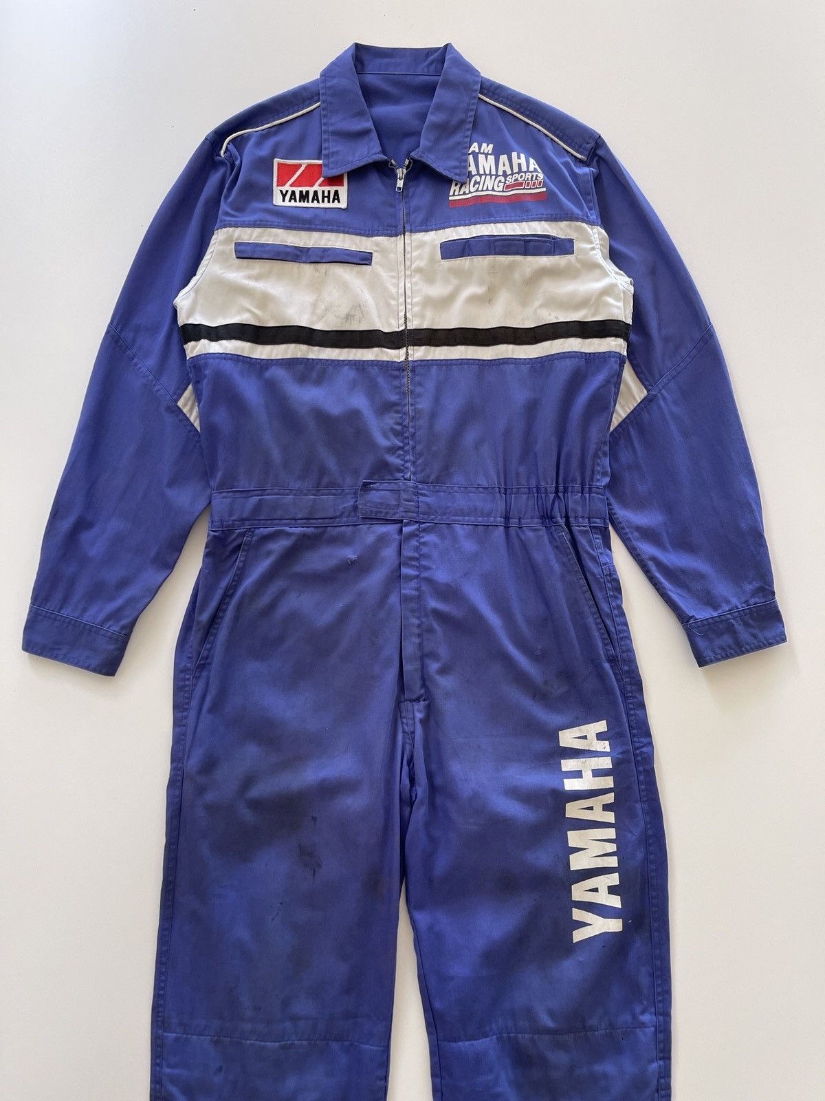 Vintage Vintage Yamaha Racing Team Coverall Size US 36 / EU 52 - 16 Thumbnail