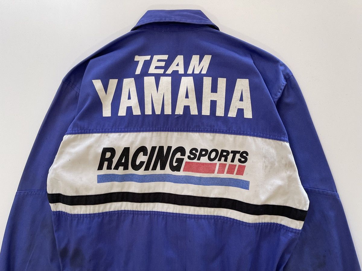Vintage Vintage Yamaha Racing Team Coverall Size US 36 / EU 52 - 5 Thumbnail