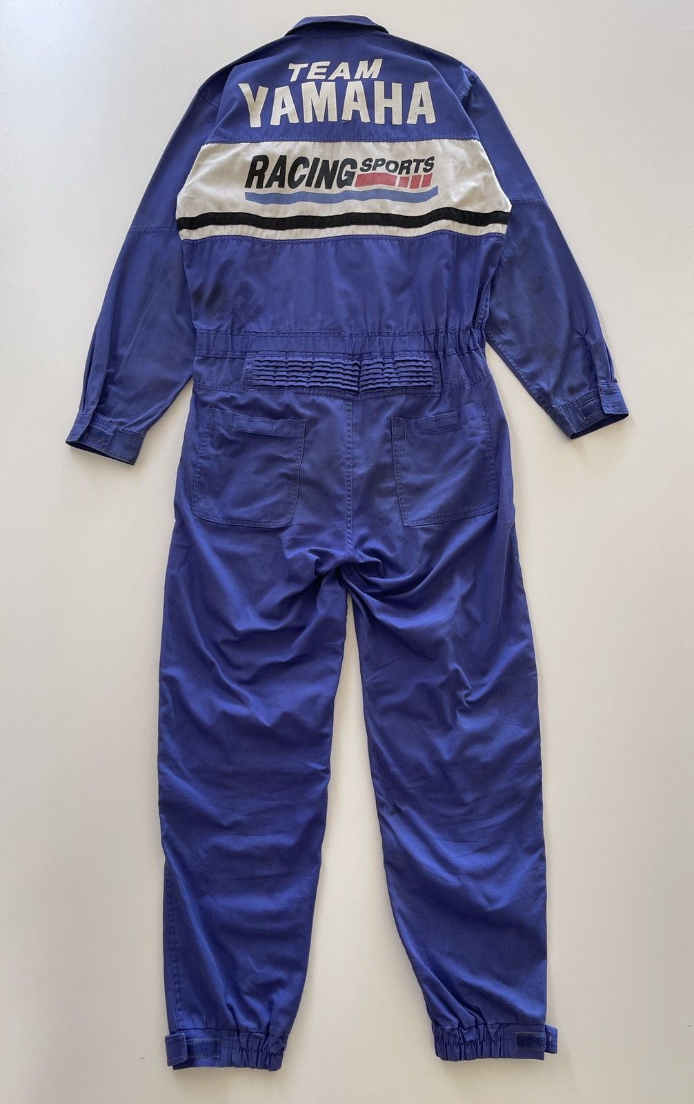 Vintage Vintage Yamaha Racing Team Coverall Size US 36 / EU 52 - 3 Thumbnail