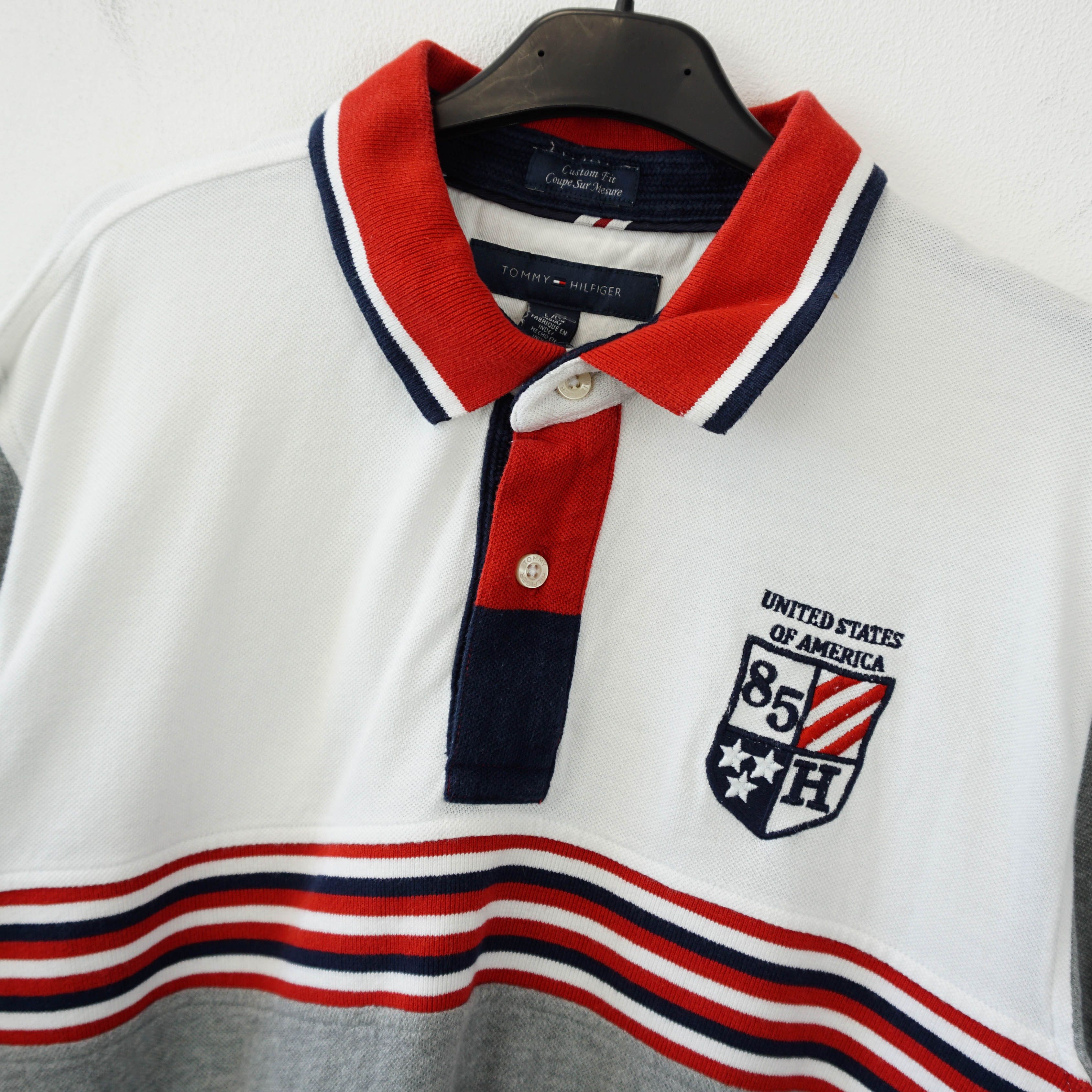 Tommy Hilfiger Embroidered Logo Polo Shirt Size US L / EU 52-54 / 3 - 2 Thumbnail