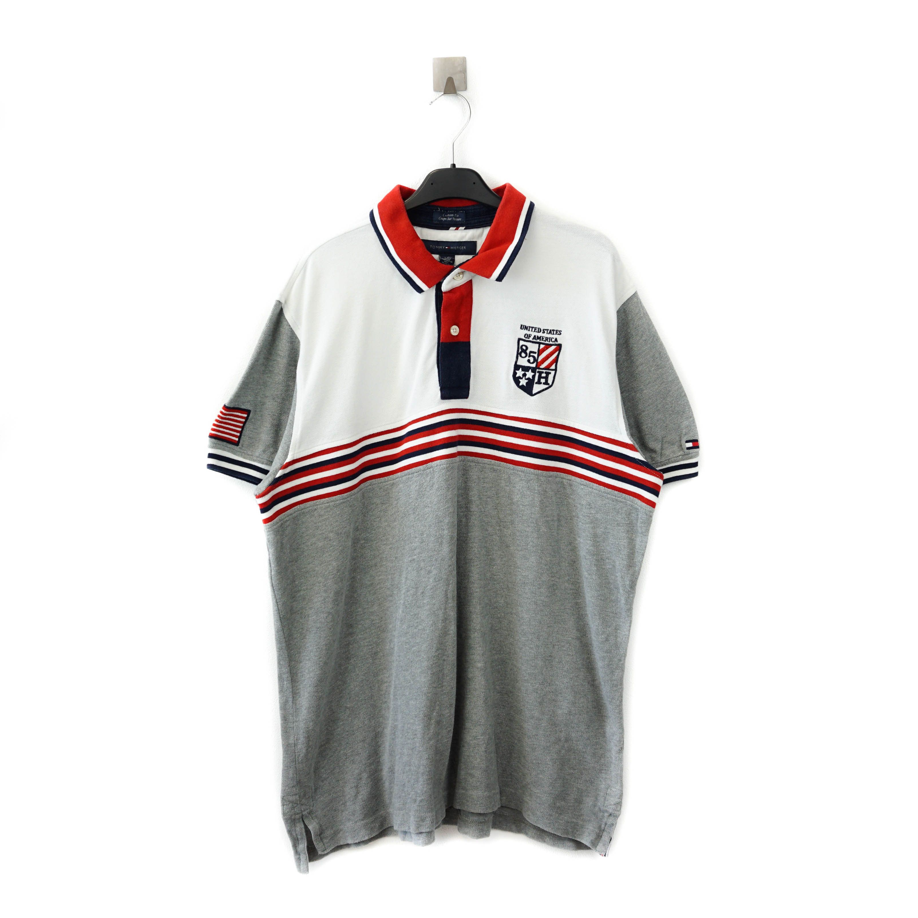 Tommy Hilfiger Embroidered Logo Polo Shirt Size US L / EU 52-54 / 3 - 1 Thumbnail