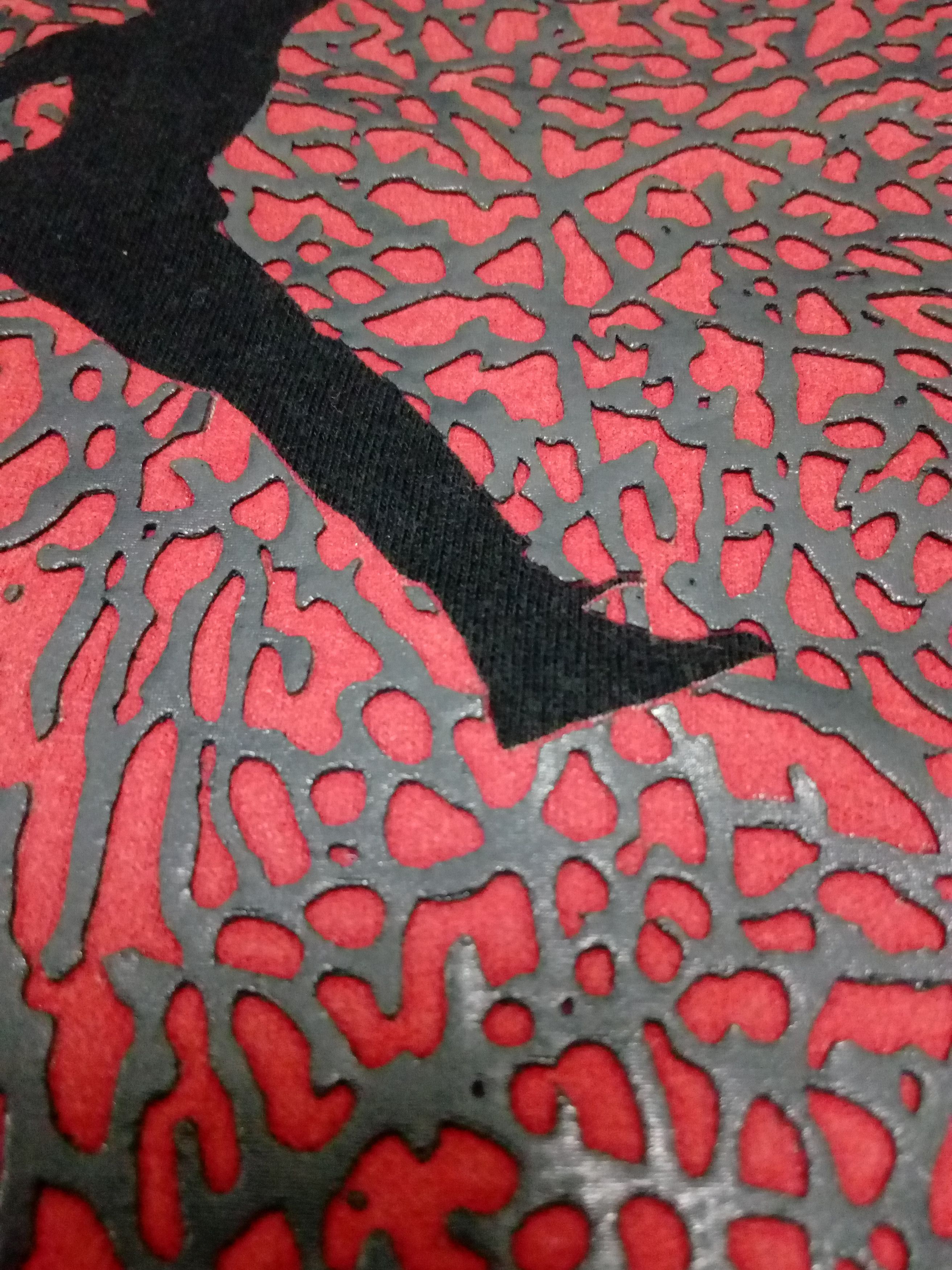 Jordan Brand × Nike × Vintage VINTAGE JORDAN T-SHIRT EMBOSSED PRINT Size US XXL / EU 58 / 5 - 5 Thumbnail