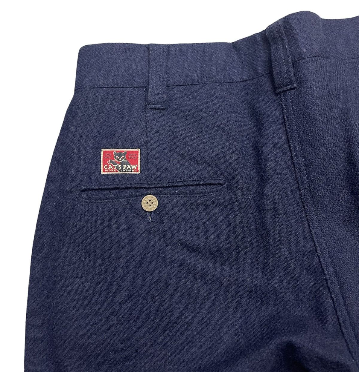 Toyo Enterprises Cats paw X Beams Toyo enterprises Work Indigo Trousers Size US 35 - 3 Thumbnail