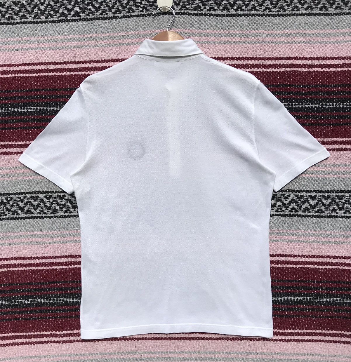 Salvatore Ferragamo × Vintage Vintage 90s Salvatore Ferragamo Polo Tee Salvatore Ferragamo Size US S / EU 44-46 / 1 - 2 Thumbnail