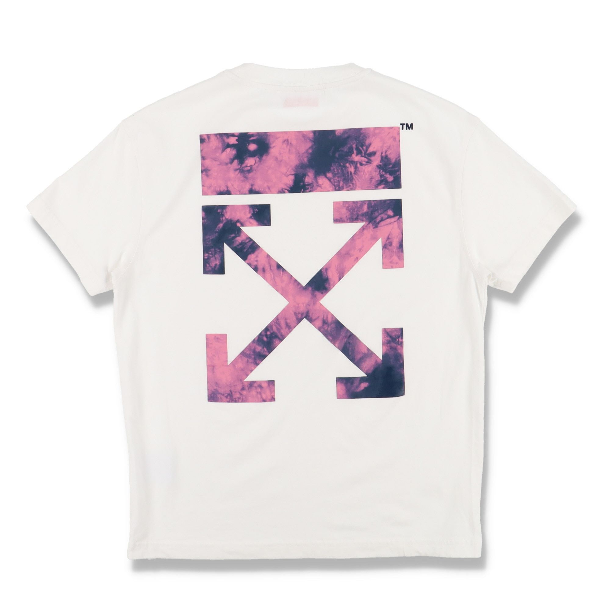 Off-White White Tie-Dye Arrows T-Shirt Size S / US 4 / IT 40 - 2 Thumbnail