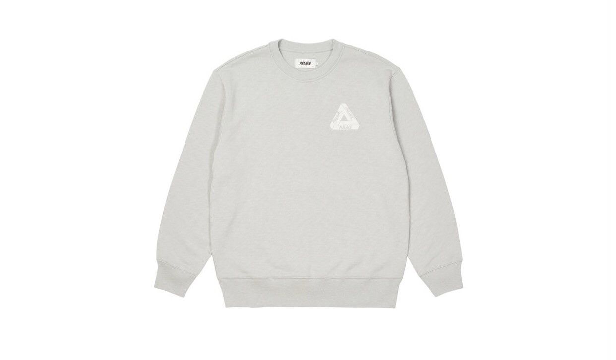 Palace Grey Palace slub crew neck sweatshirt small size original Size US S / EU 44-46 / 1 - 1 Thumbnail