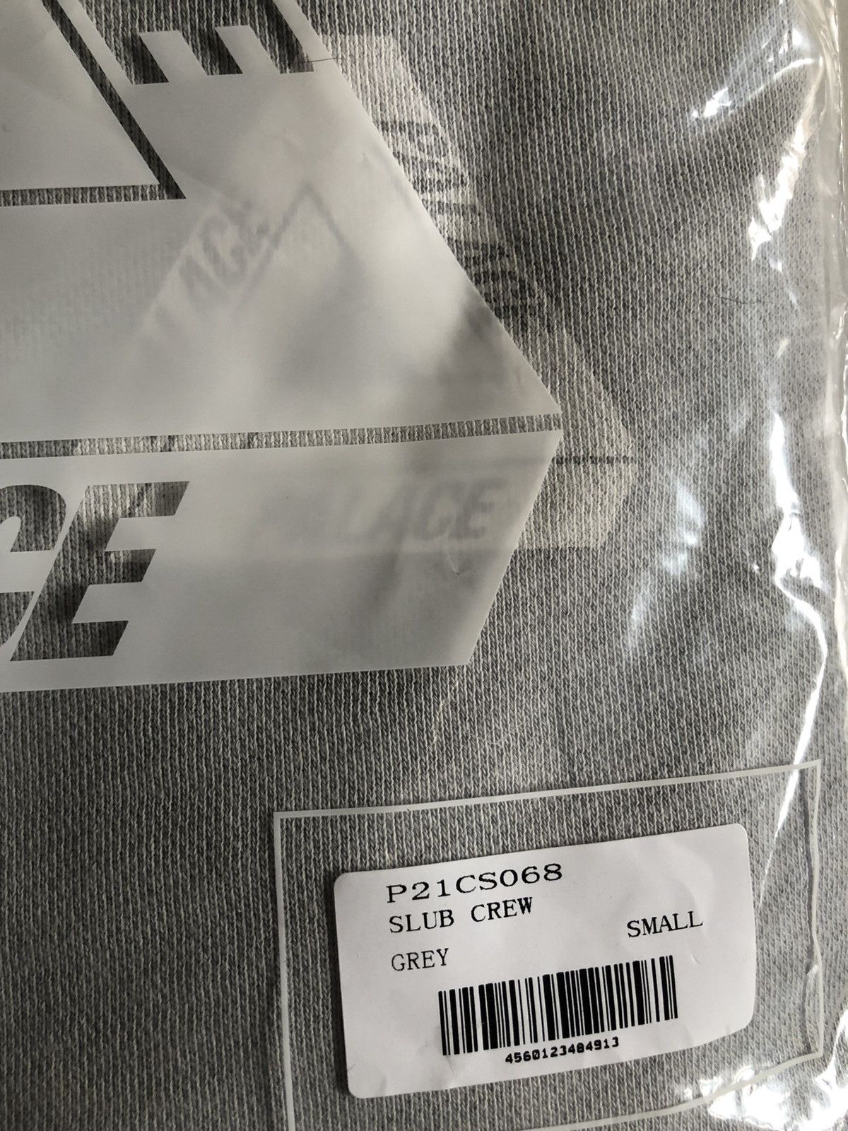 Palace Grey Palace slub crew neck sweatshirt small size original Size US S / EU 44-46 / 1 - 4 Thumbnail