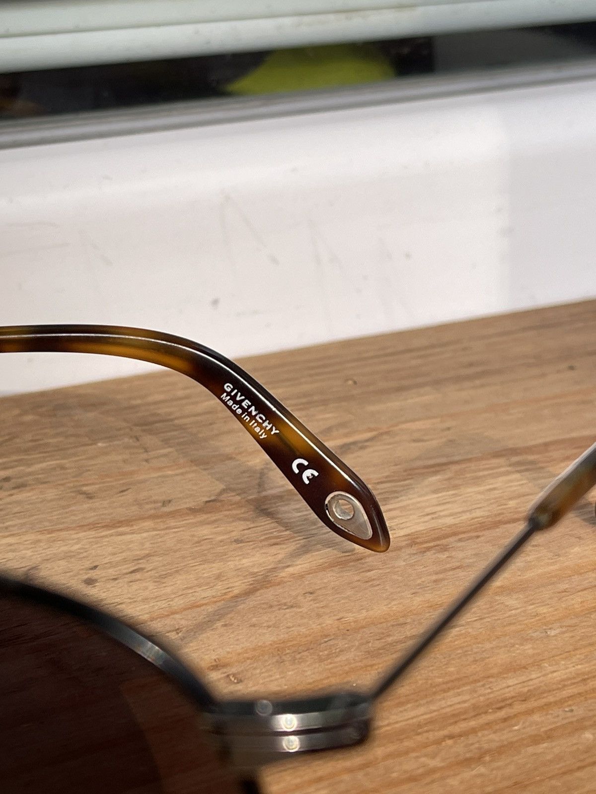 Givenchy × Vintage Givenchy aviator sunglasses Women's SGV A49 Havana Size ONE SIZE - 8 Thumbnail