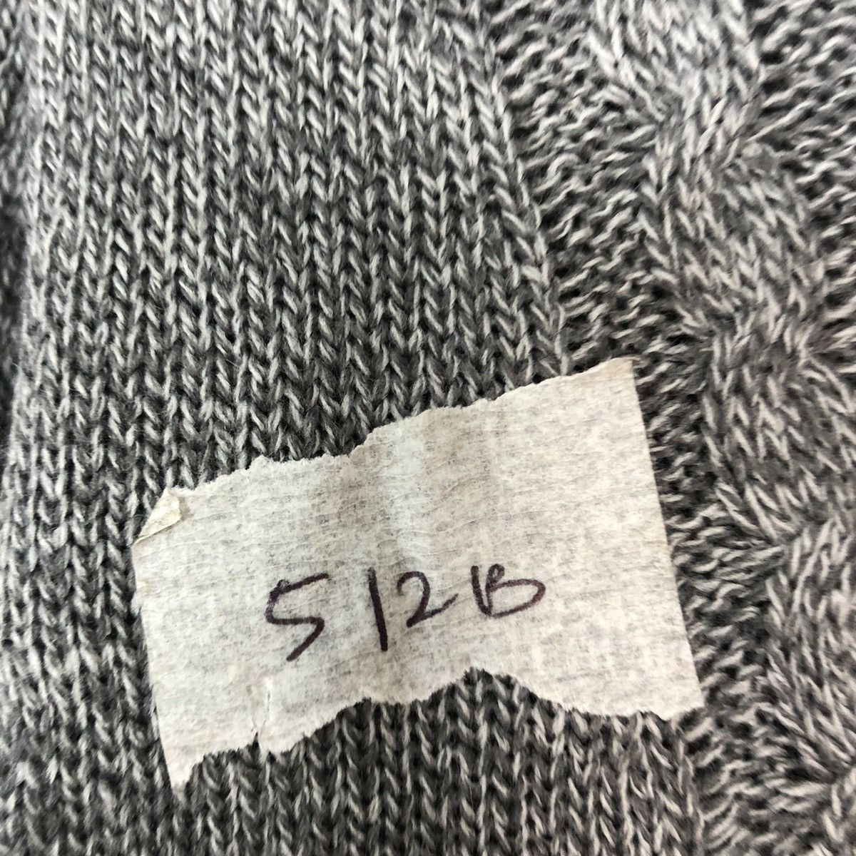 Homespun Knitwear × Japanese Brand × Vintage PolpoA japan vintage knitwear Grey Cardigan #512B Size US L / EU 52-54 / 3 - 10 Thumbnail