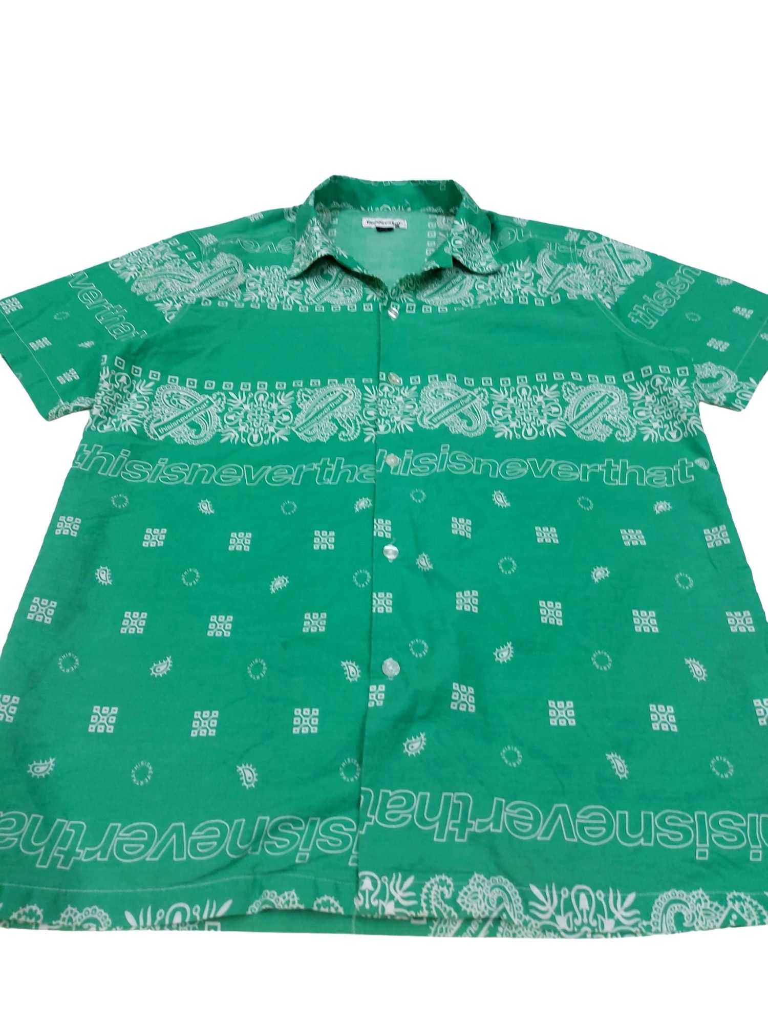 thisisneverthat Thisisneverthat Bandana Kapital Visvim Style Camp Collar Size US L / EU 52-54 / 3 - 3 Thumbnail