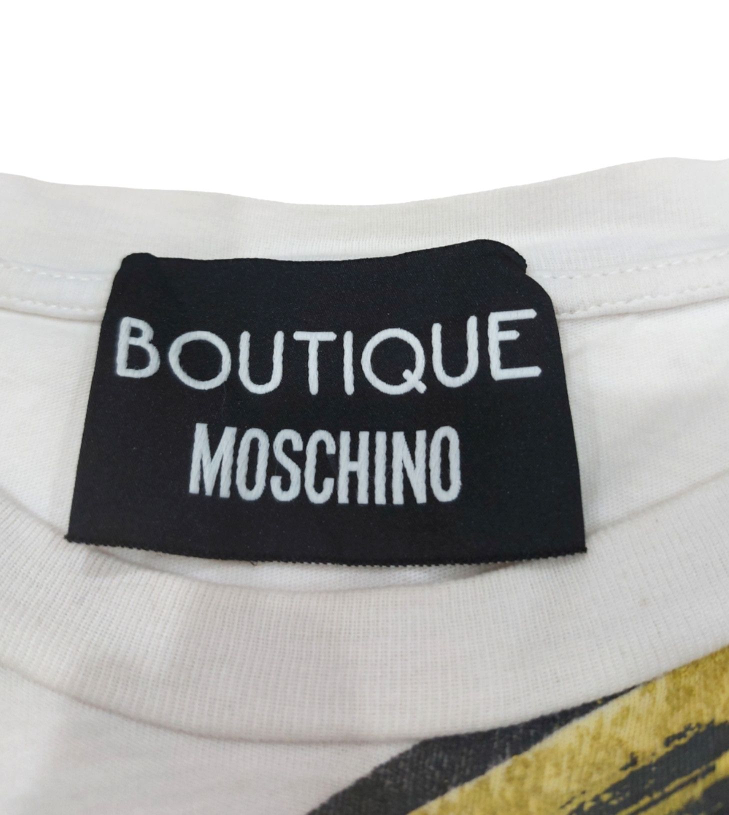 Moschino Rare! Boutique Moschino Designer Pop Art Tee Size M / US 6-8 / IT 42-44 - 5 Thumbnail