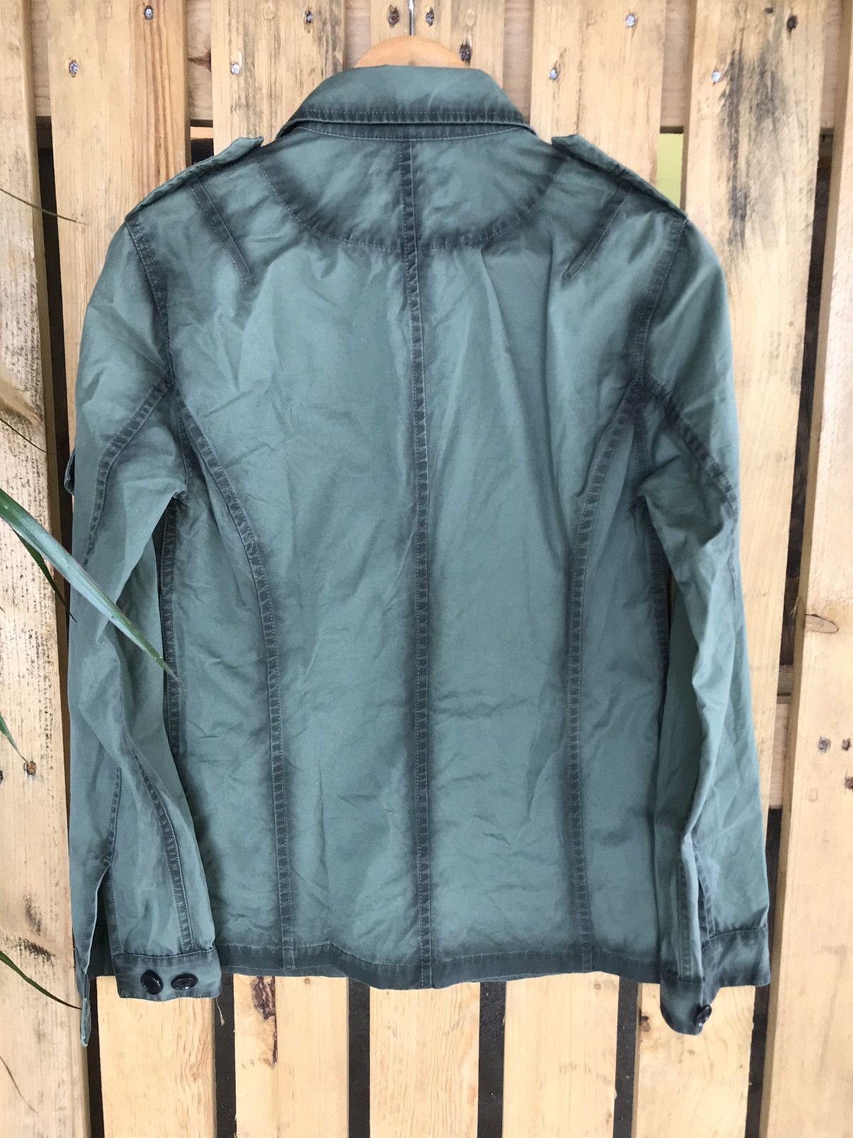 Japanese Brand Katharine Hamnett London M65 Military Style Jacket Size US M / EU 48-50 / 2 - 4 Thumbnail