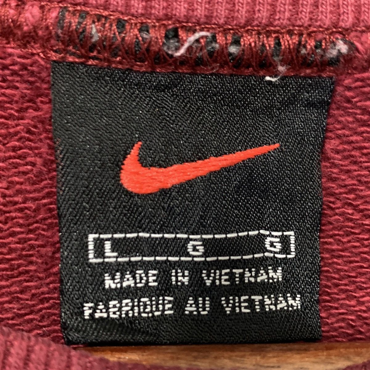 Nike × Vintage Rare! Nike Small Swoosh Crewneck Sweatshirt Size US M / EU 48-50 / 2 - 7 Thumbnail