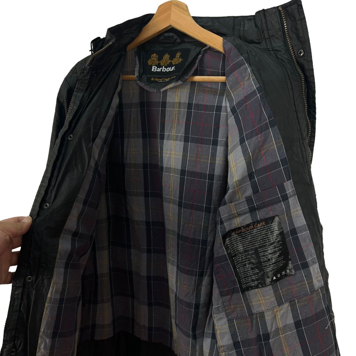 Barbour VINTAGE WAX JAXCKET BARBOUR BONDAGE PARACHUTE DESIGN Size US S / EU 44-46 / 1 - 15 Thumbnail