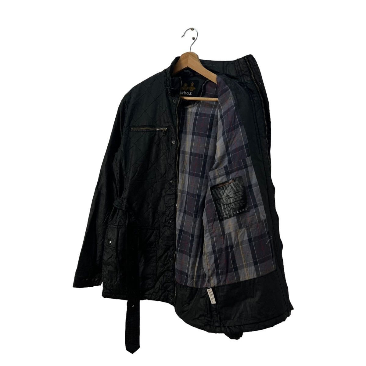 Barbour VINTAGE WAX JAXCKET BARBOUR BONDAGE PARACHUTE DESIGN Size US S / EU 44-46 / 1 - 11 Thumbnail