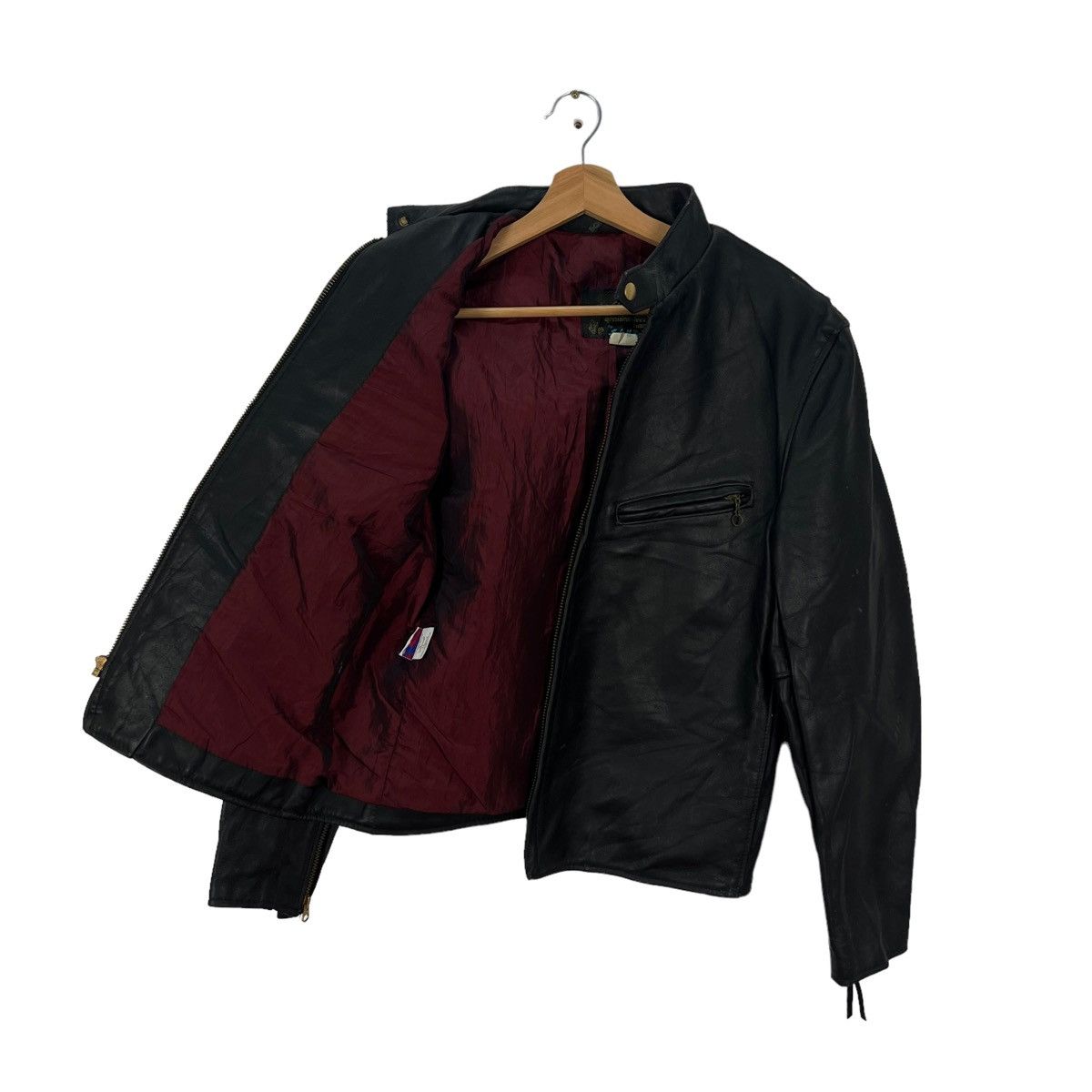 Schott 🔥641XX VTG 60’s SCHOTT PERFECTO GENUINE LEATHER JACKET USA Size US S / EU 44-46 / 1 - 8 Thumbnail