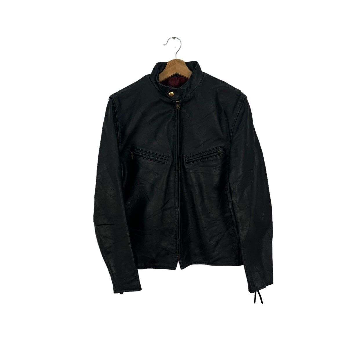 Schott 🔥641XX VTG 60’s SCHOTT PERFECTO GENUINE LEATHER JACKET USA Size US S / EU 44-46 / 1 - 1 Thumbnail
