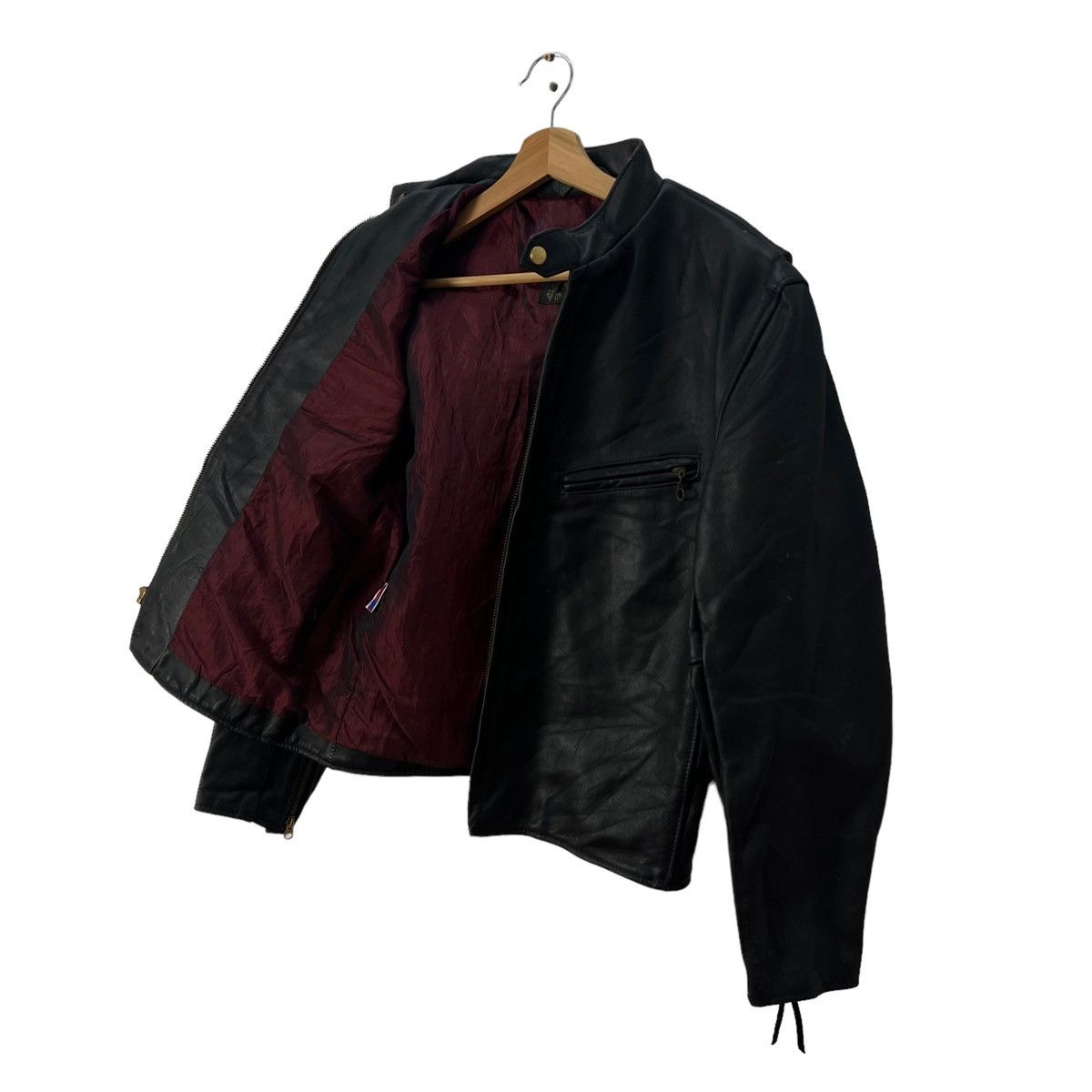 Schott 🔥641XX VTG 60’s SCHOTT PERFECTO GENUINE LEATHER JACKET USA Size US S / EU 44-46 / 1 - 11 Thumbnail