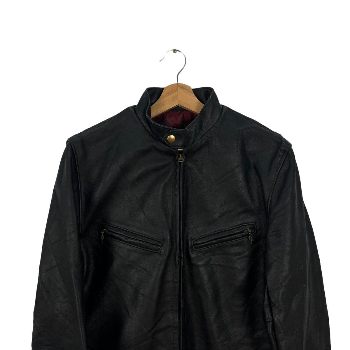 Schott 🔥641XX VTG 60’s SCHOTT PERFECTO GENUINE LEATHER JACKET USA Size US S / EU 44-46 / 1 - 4 Thumbnail