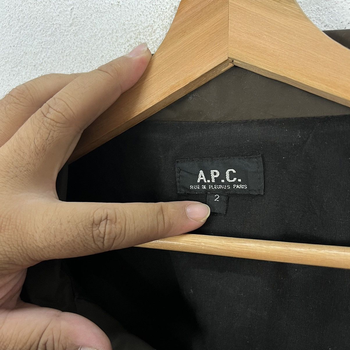 A.P.C. RARE APC STUDER BIG LOGO INSPIRED BY ISSEY MIYAKE Size US M / EU 48-50 / 2 - 12 Thumbnail
