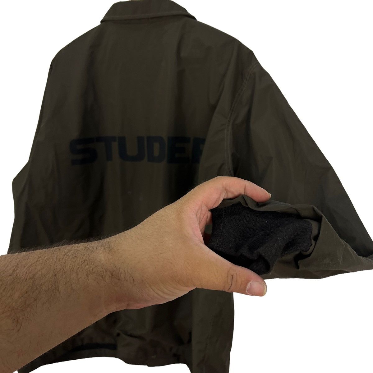 A.P.C. RARE APC STUDER BIG LOGO INSPIRED BY ISSEY MIYAKE Size US M / EU 48-50 / 2 - 9 Thumbnail