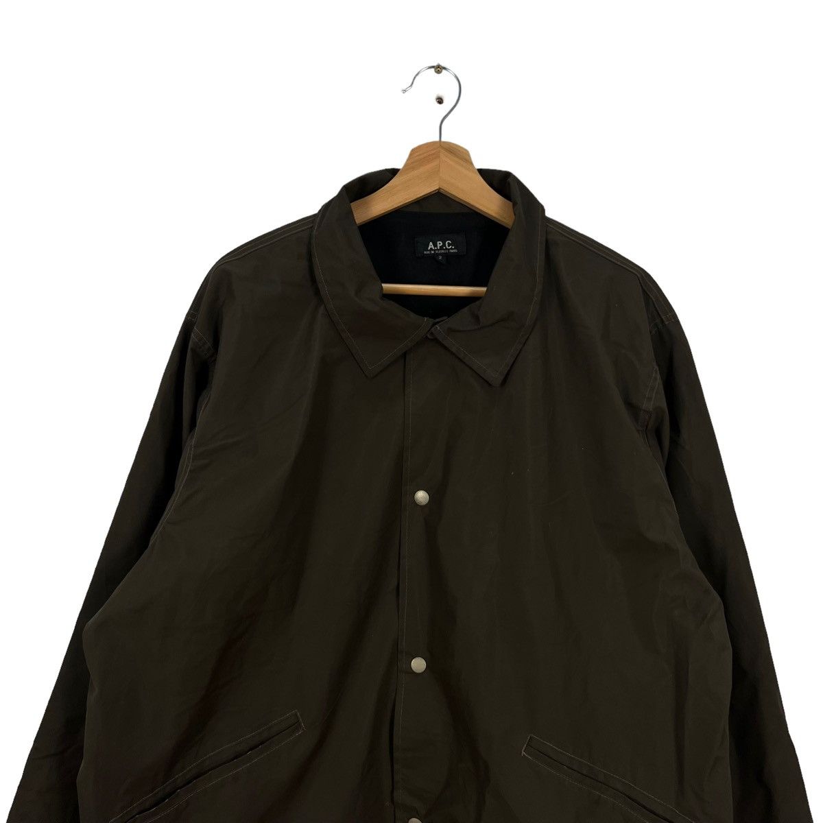 A.P.C. RARE APC STUDER BIG LOGO INSPIRED BY ISSEY MIYAKE Size US M / EU 48-50 / 2 - 4 Thumbnail