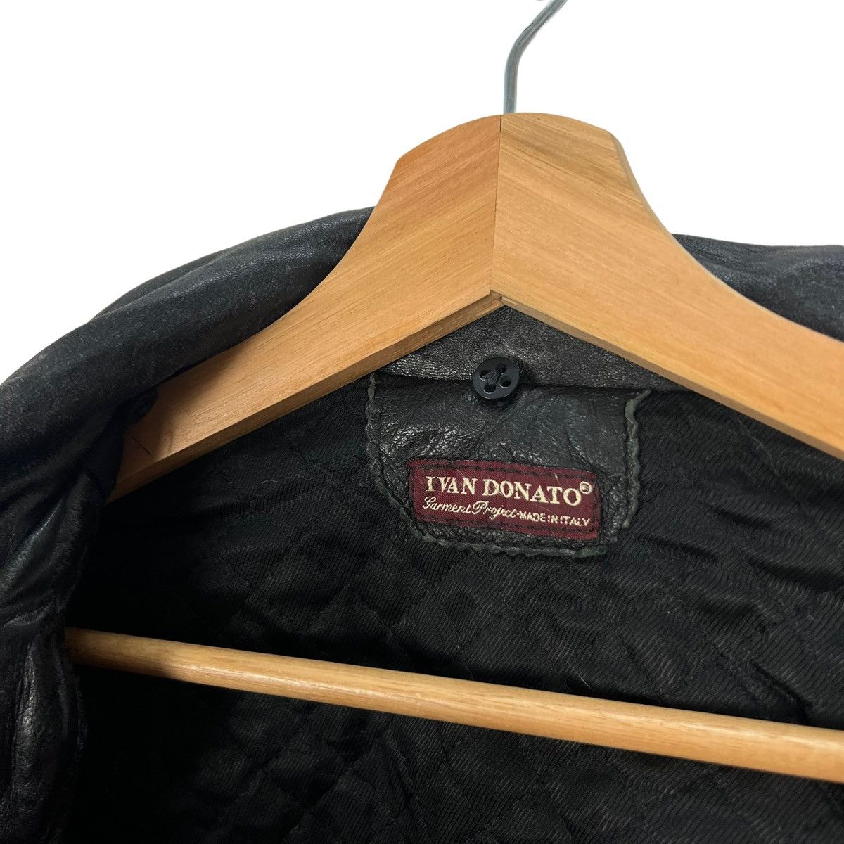 Aero Leathers VINTAGE GENUINE LEATHER JACKET IVAN DONATO MADE IN ITALY Size US M / EU 48-50 / 2 - 11 Thumbnail