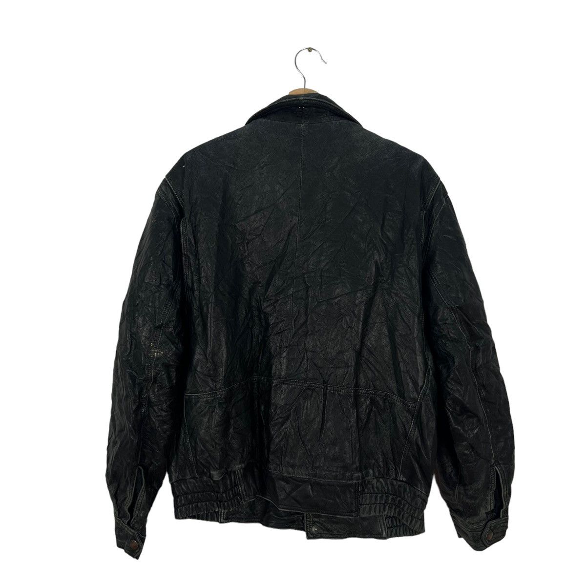 Aero Leathers VINTAGE GENUINE LEATHER JACKET IVAN DONATO MADE IN ITALY Size US M / EU 48-50 / 2 - 6 Thumbnail