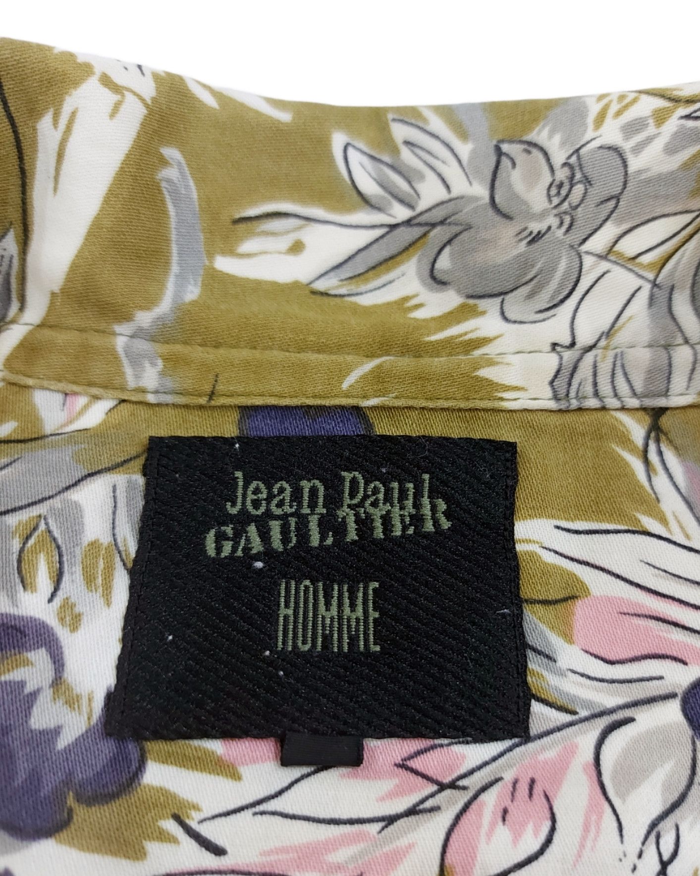 Jean Paul Gaultier Rare! Jean Paul Gaultier Homme Floral Size US L / EU 52-54 / 3 - 6 Thumbnail