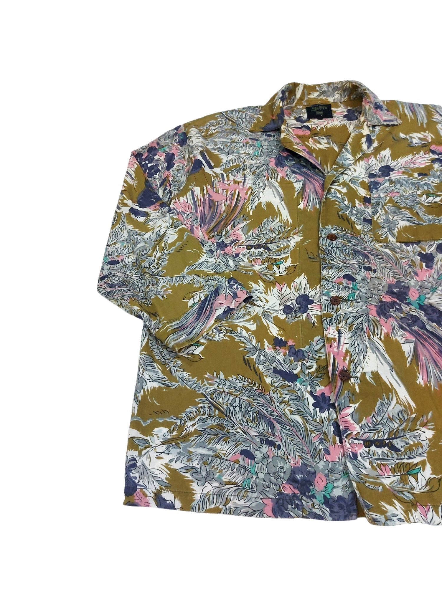 Jean Paul Gaultier Rare! Jean Paul Gaultier Homme Floral Size US L / EU 52-54 / 3 - 4 Thumbnail