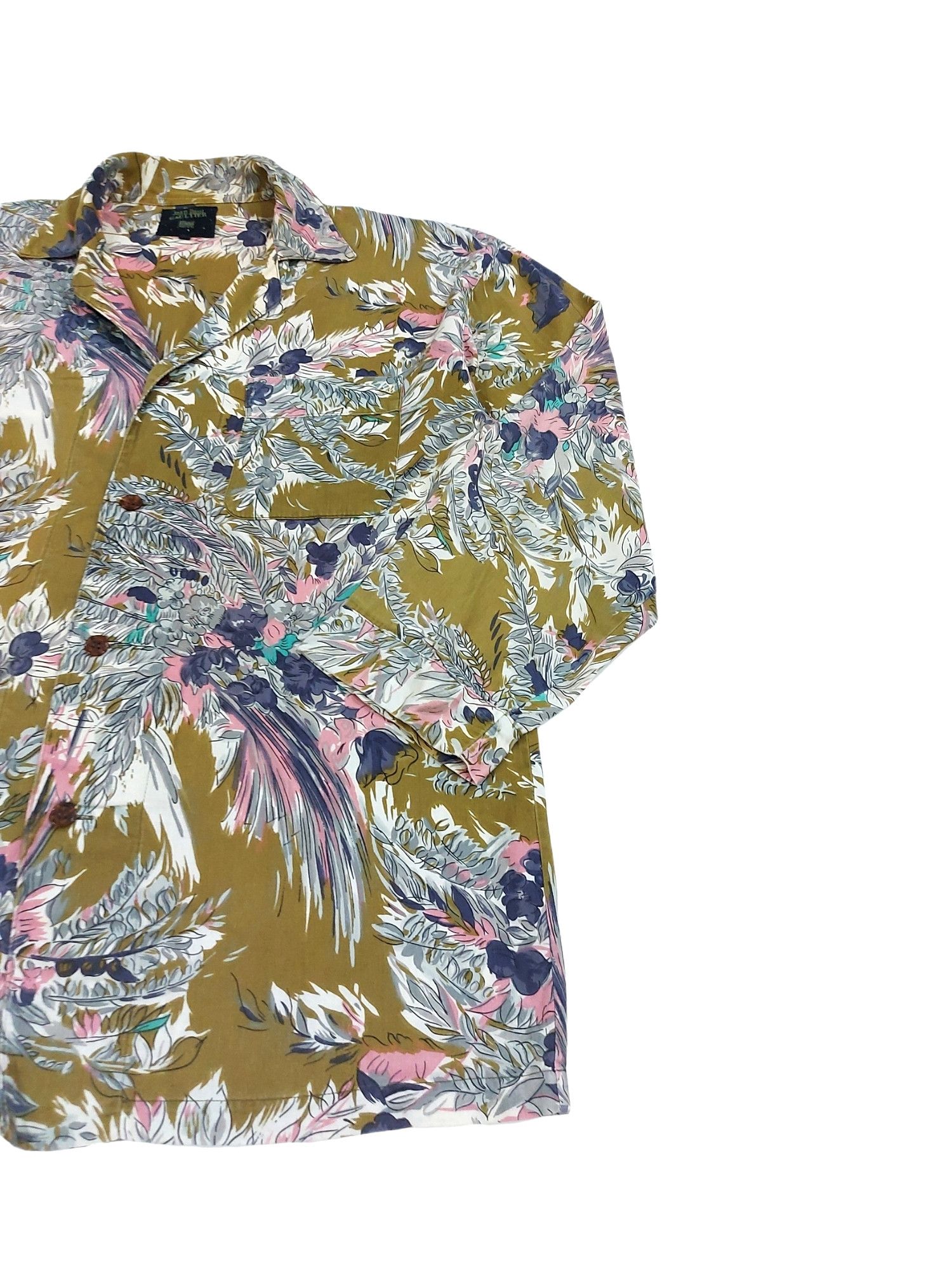Jean Paul Gaultier Rare! Jean Paul Gaultier Homme Floral Size US L / EU 52-54 / 3 - 3 Thumbnail